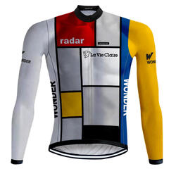 Veste de cyclisme rétro (polaire) La Vie Claire Multicolore - RedTed