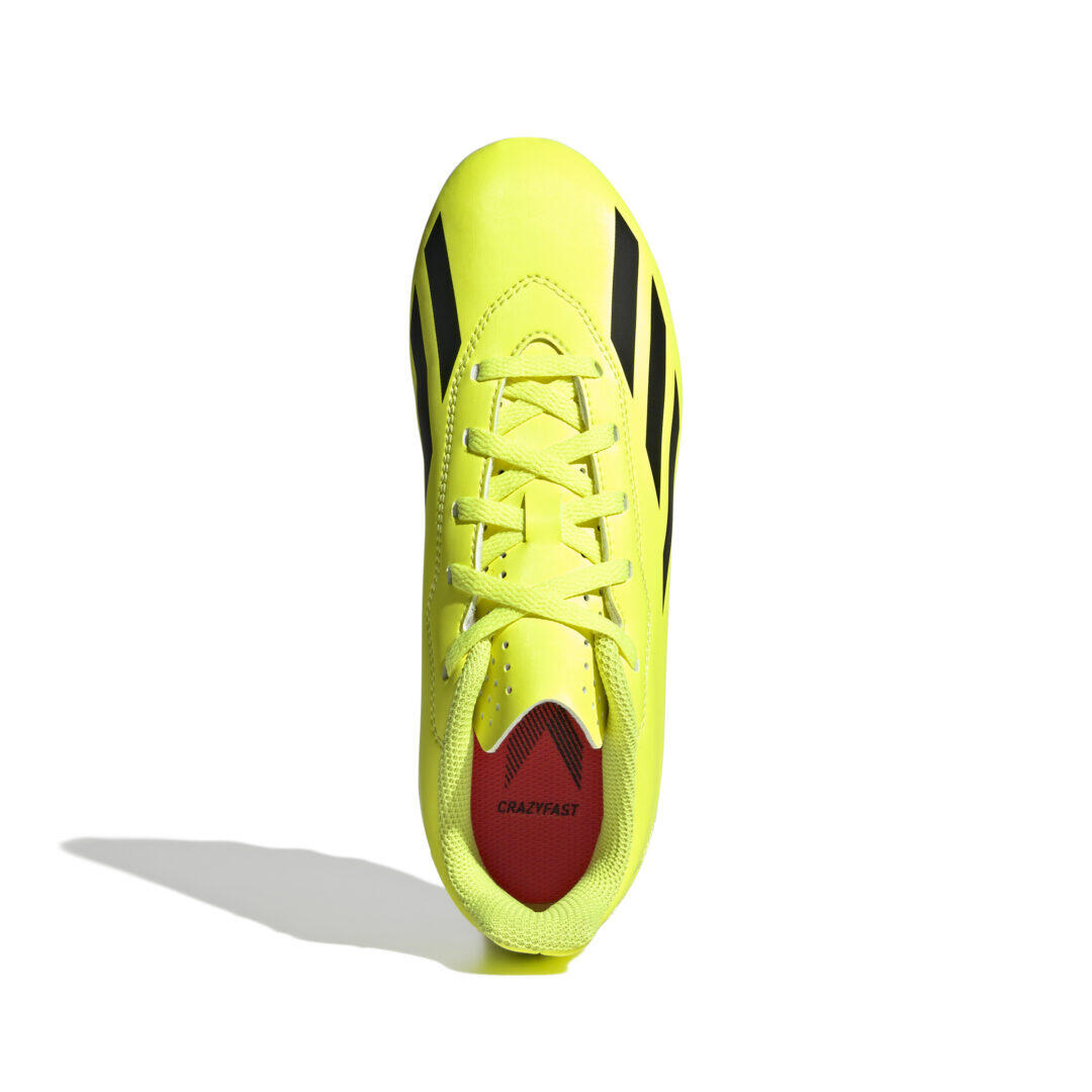 Crampons Adidas X Crazyfast Club FxG Junior Jaune 6/7