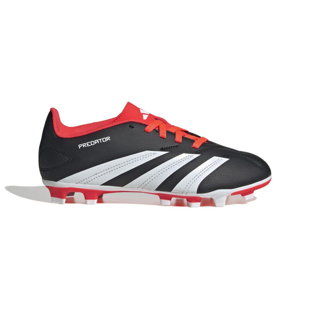 Adidas - Crampons Adidas Predator Club Fxg Jr - Chaussures De Football - Blanc|noir|rouge - 34 - Decathlon