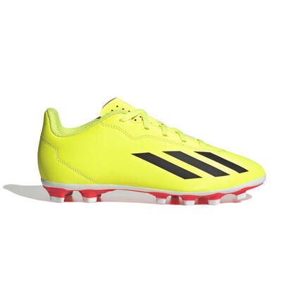 Crampons Adidas X Crazyfast Club FxG Junior Jaune