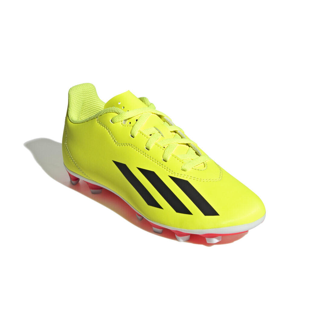 Botas De Fútbol Adidas X Crazyfast Club Fxg Junior Amarillas 4/7