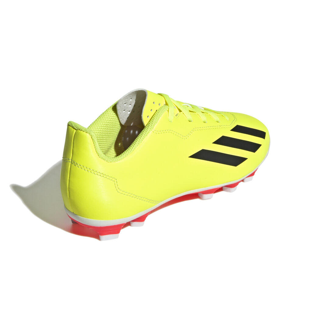 Botas De Fútbol Adidas X Crazyfast Club Fxg Junior Amarillas 3/7
