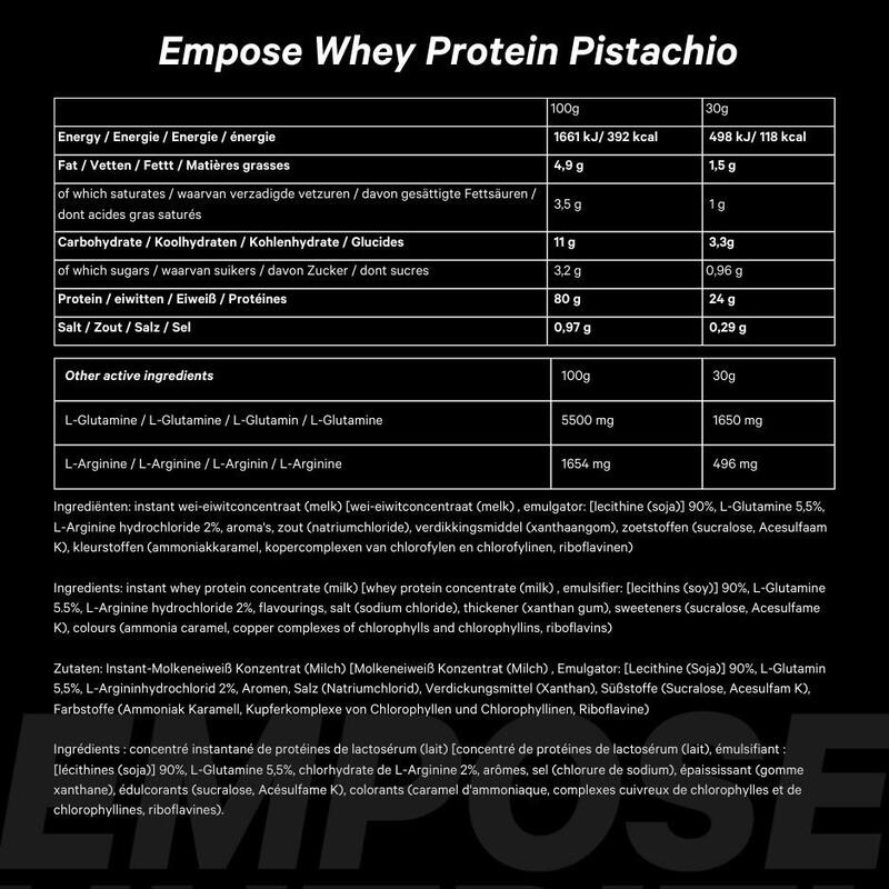 Whey Protein - Eiwit Poeder - Pistachio - 2270 gram
