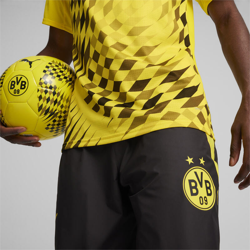 Borussia Dortmund Pre-match voetbalshirt PUMA Cyber Yellow Black