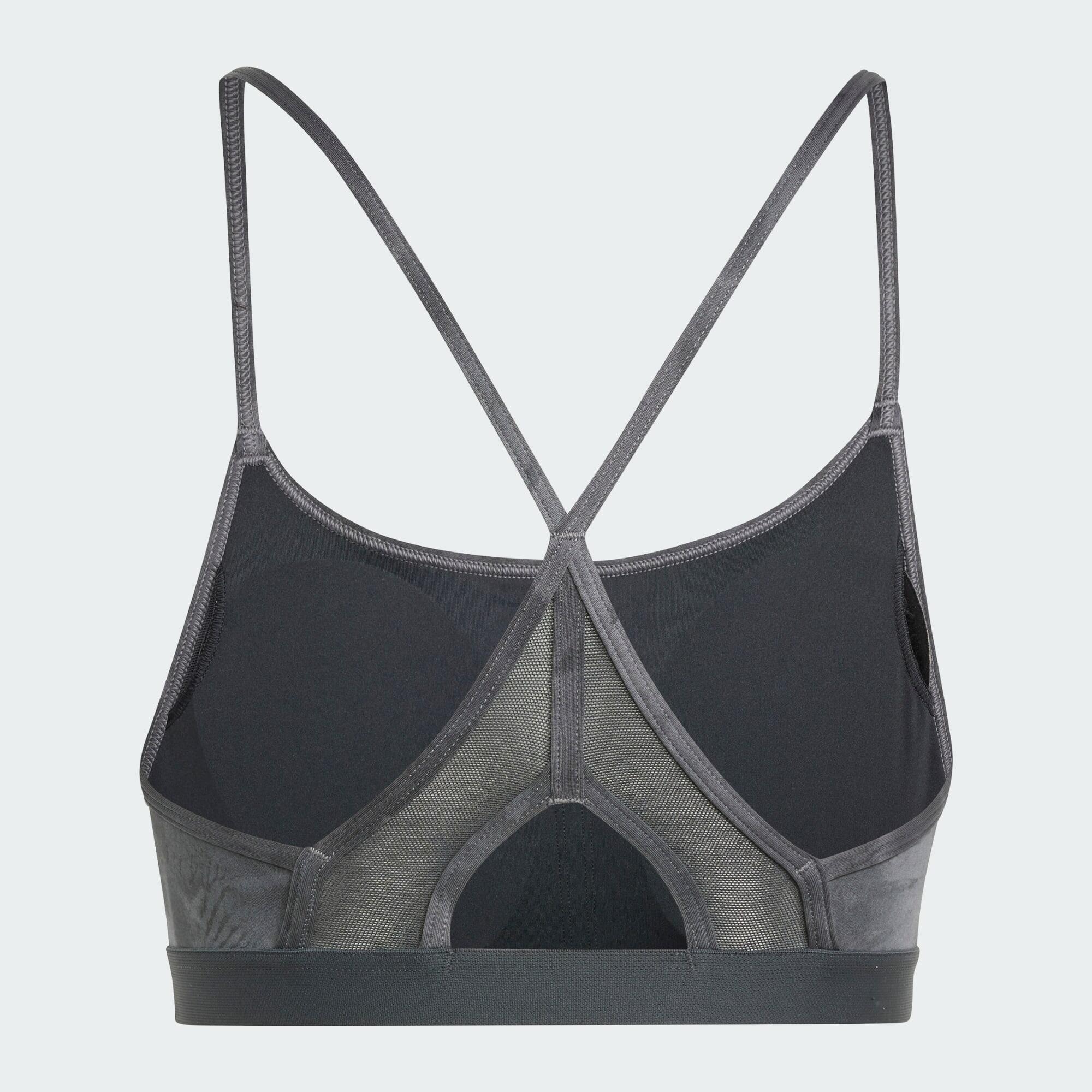 Brassière de training imprimé floral tie-dye Aeroreact Essentials Maintien léger 2/6