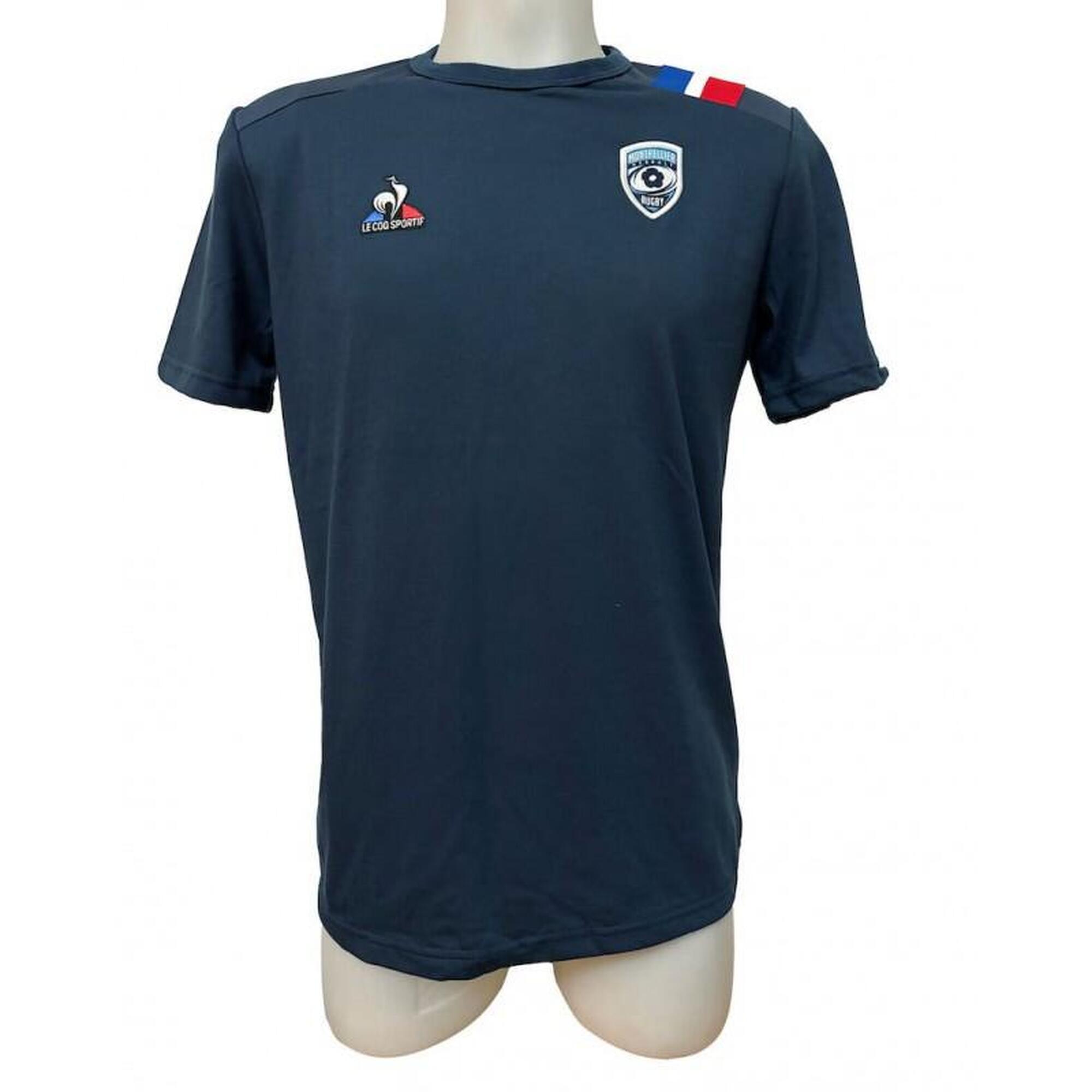 T-SHIRT BLEU ADULTE LE COQ SPORTIF