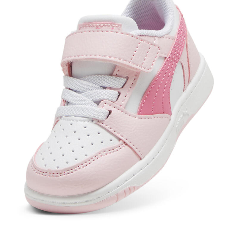 Sneakers PUMA Rebound v6 Lo primi passi PUMA White Fast Pink Whisp Of