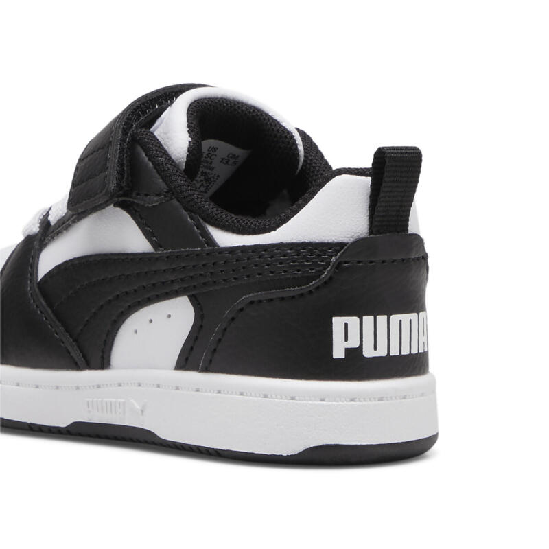 Rebound V6 Lo Sneakers Kinder PUMA White Black
