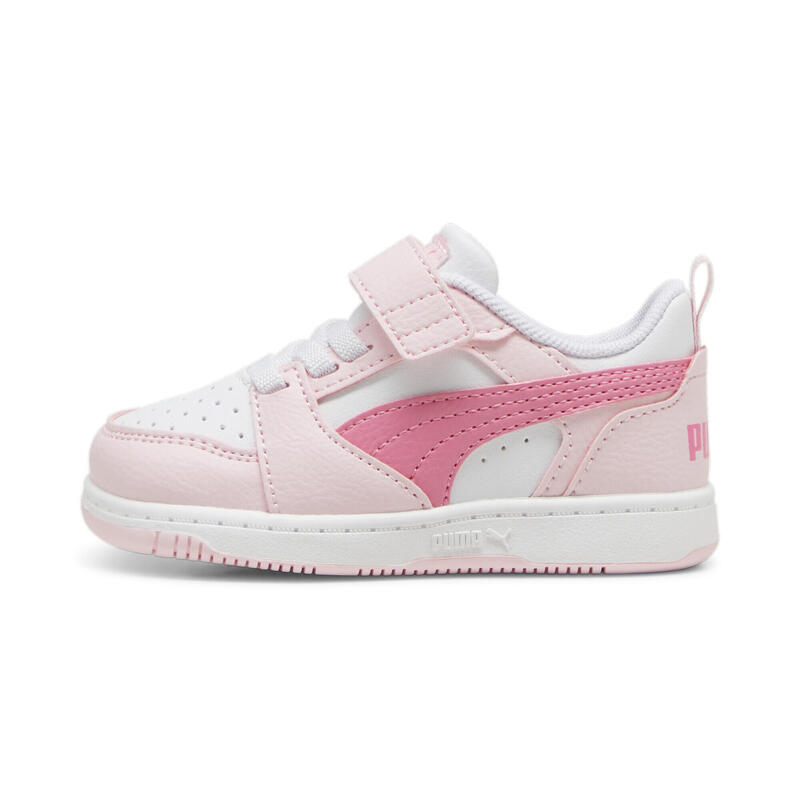 PUMA Rebound v6 Lo sneakers voor peuters PUMA White Fast Pink Whisp Of