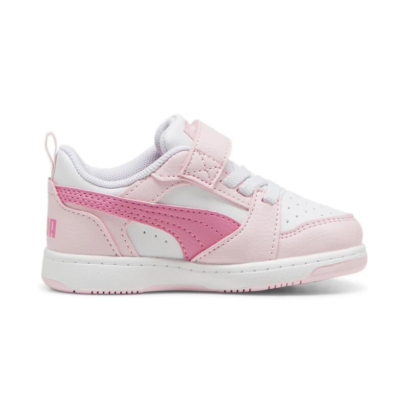 PUMA Rebound v6 Lo sneakers voor peuters PUMA White Fast Pink Whisp Of