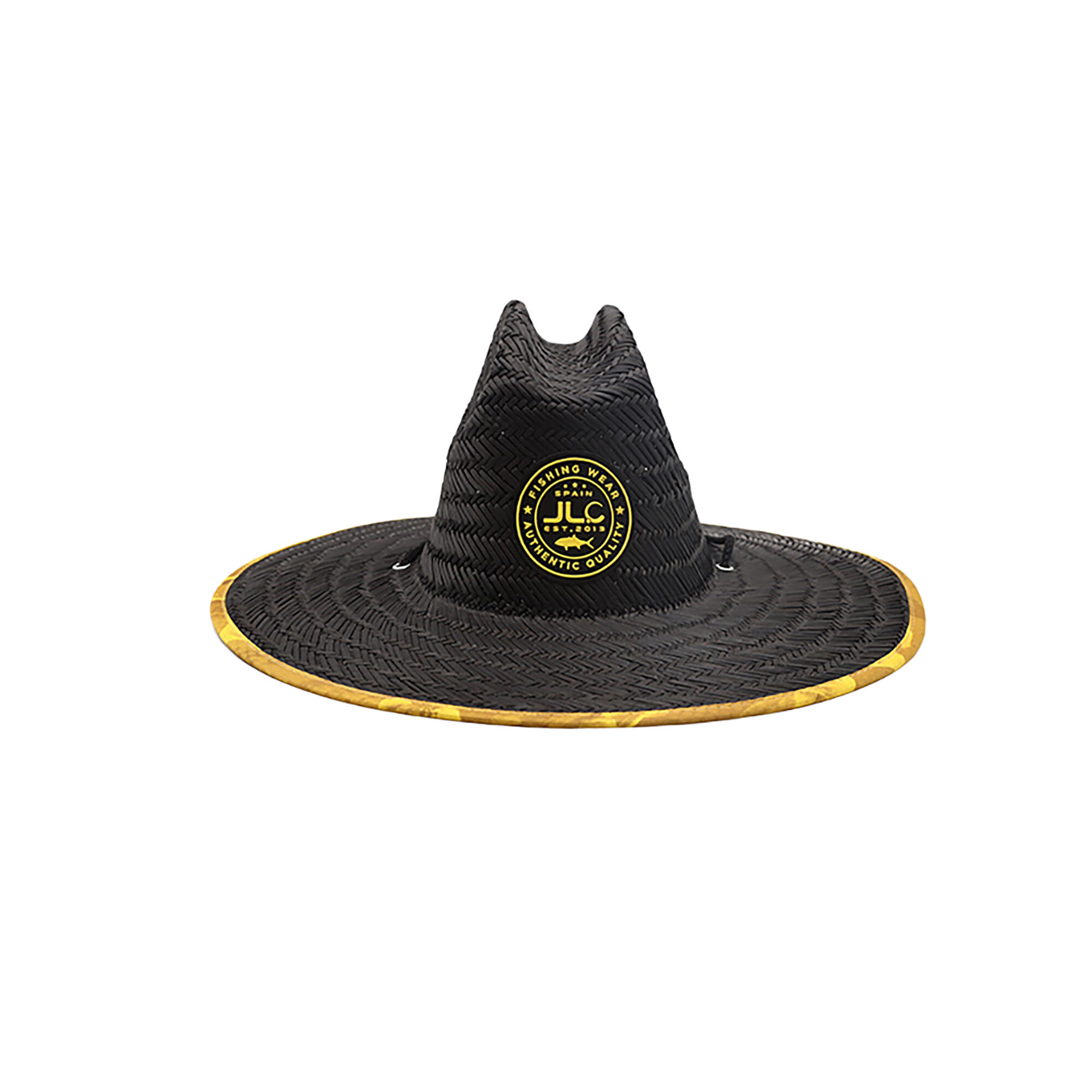 JLC Gorro Paja Sombrero Sol JLC Negro