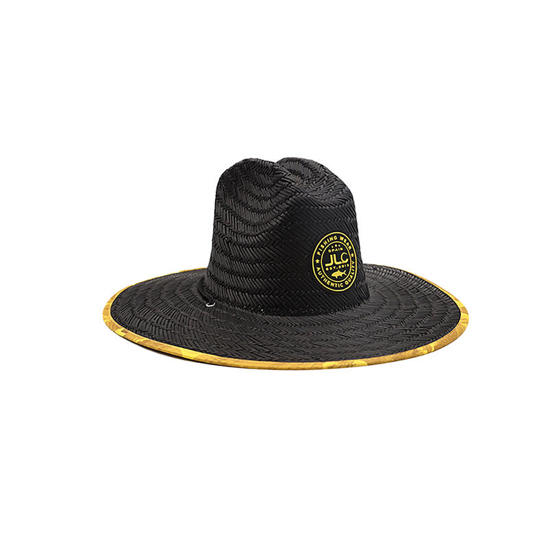 Gorro Paja Sombrero Sol JLC Negro