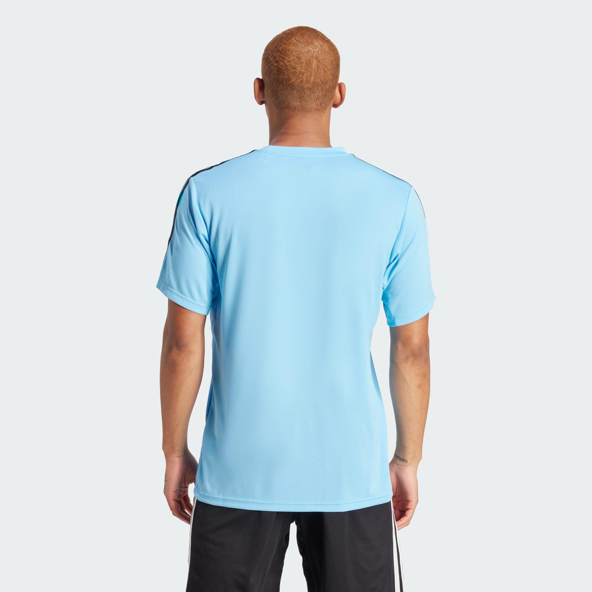 Train Essentials 3-Stripes Training Tee 3/5