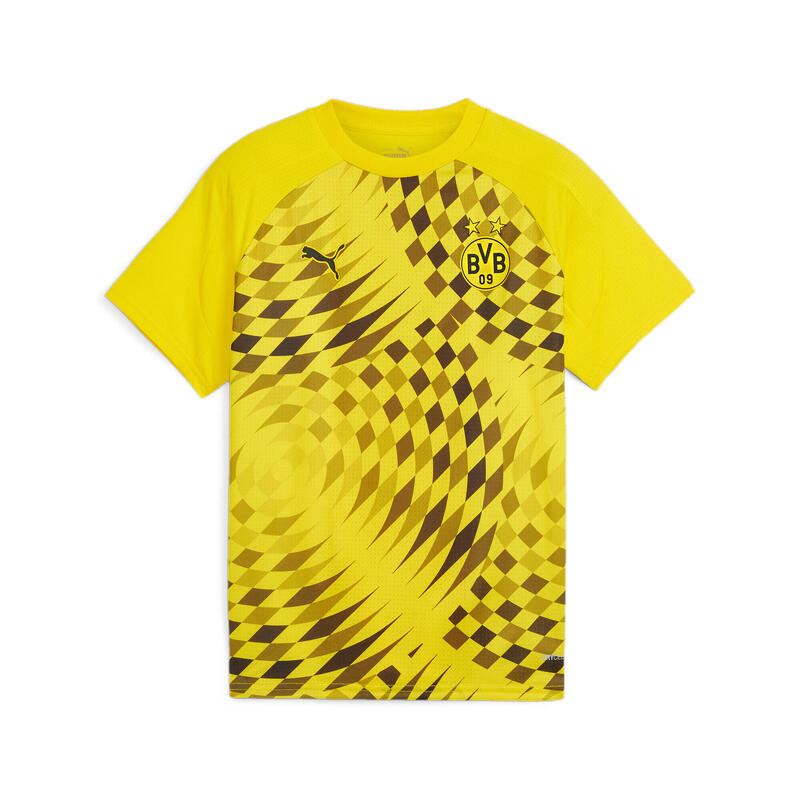 Camiseta prepartido Borussia Dortmund Niño PUMA Cyber Yellow Black