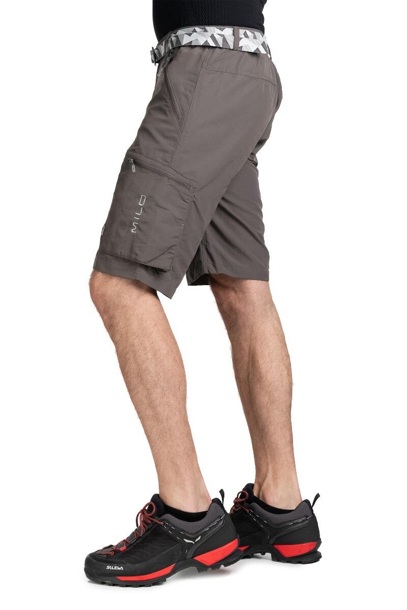 Short trekking uomo Milo Ferlo grigio scuro 3/4