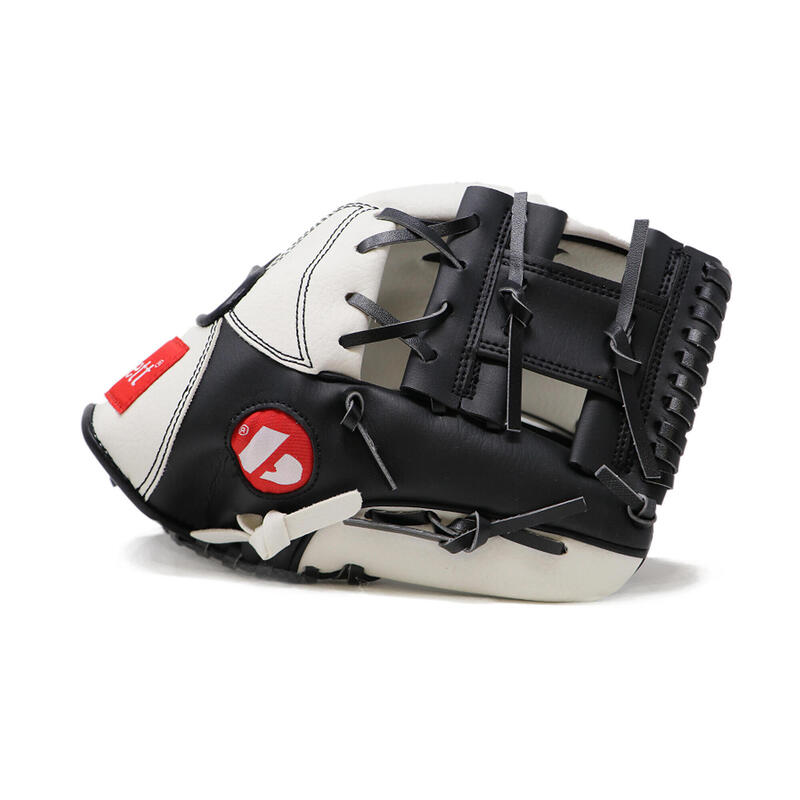 JL-115 – REG, Baseballová rukavice, profilovaná, velikost 11,5", bílá, (levá)