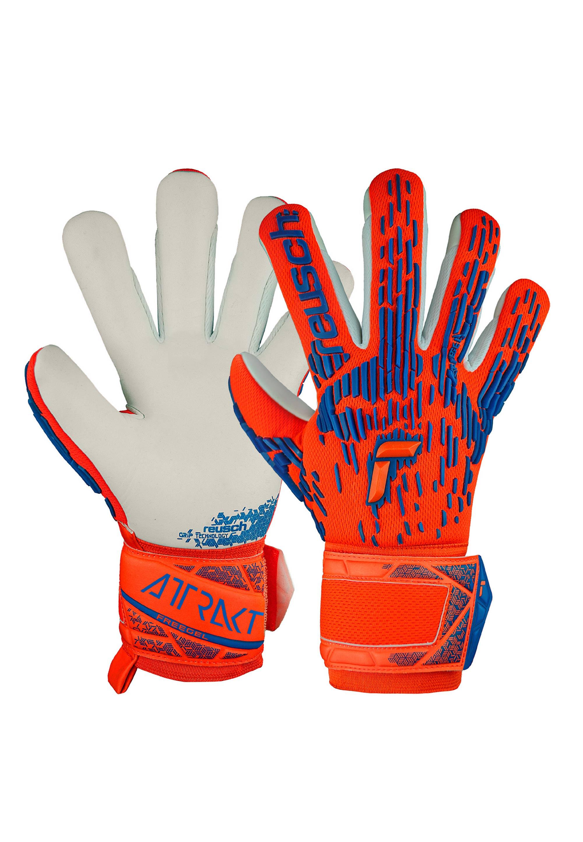 REUSCH Keepershandschoenen Voetbal Kinderen Flexibel En Licht Attrakt Freegel Silver