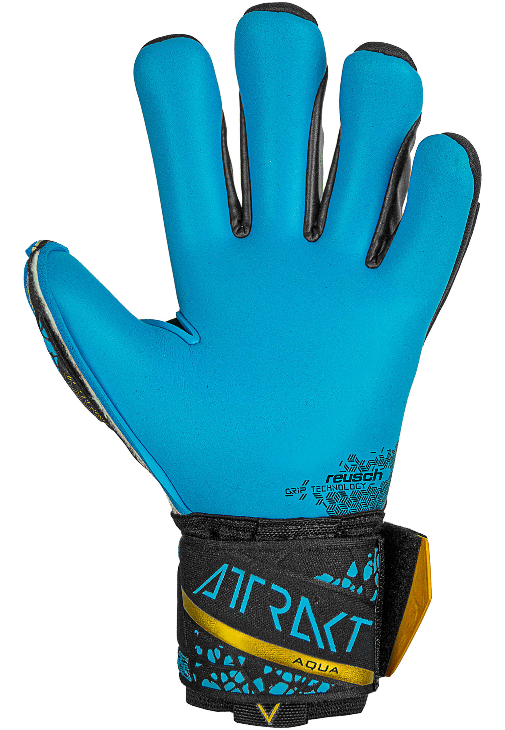 Reusch Attrakt Aqua Finger Support   Goalkeeper Gloves 3/7