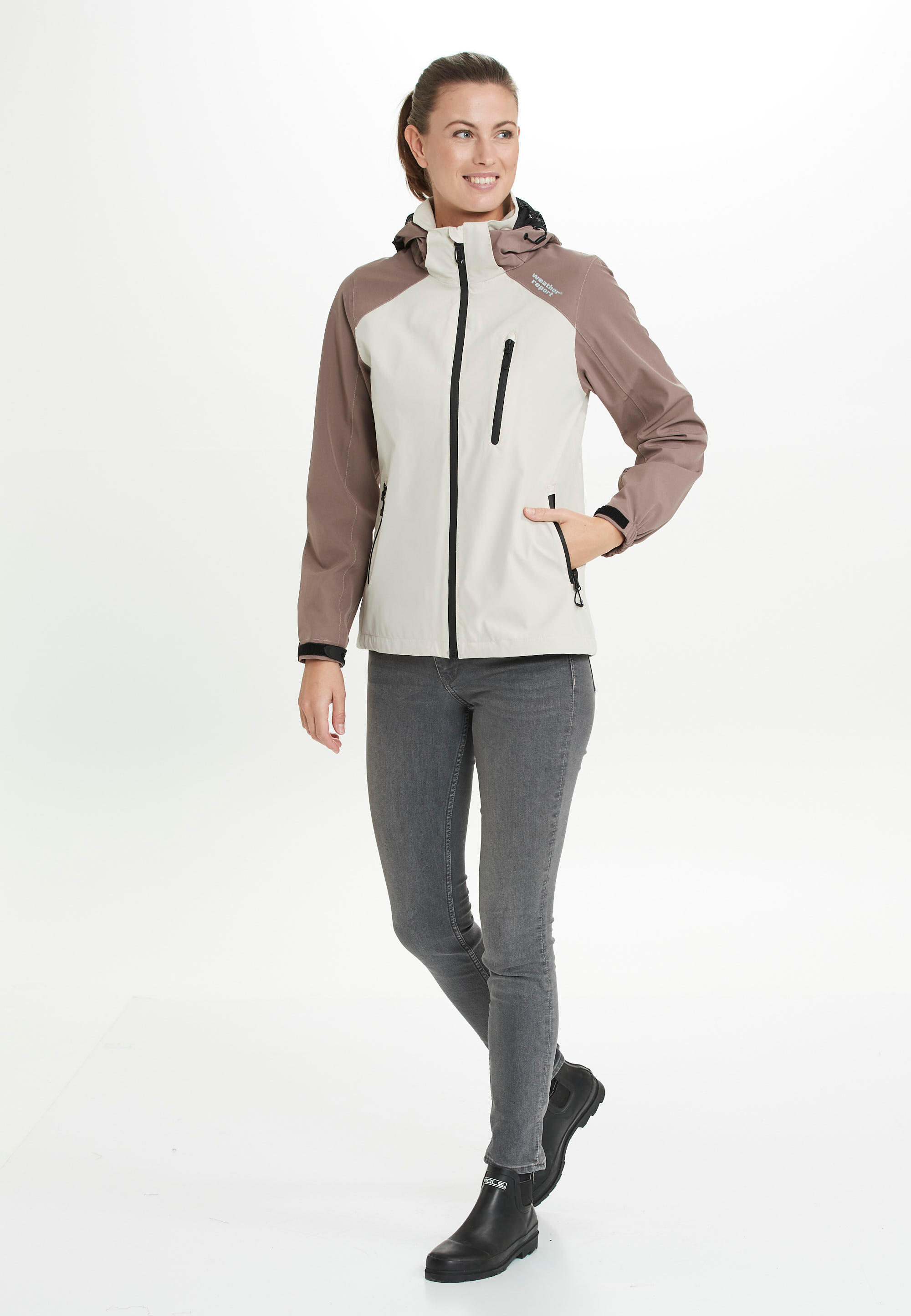 Veste imperméable femme Weather Report Camelia 5/5
