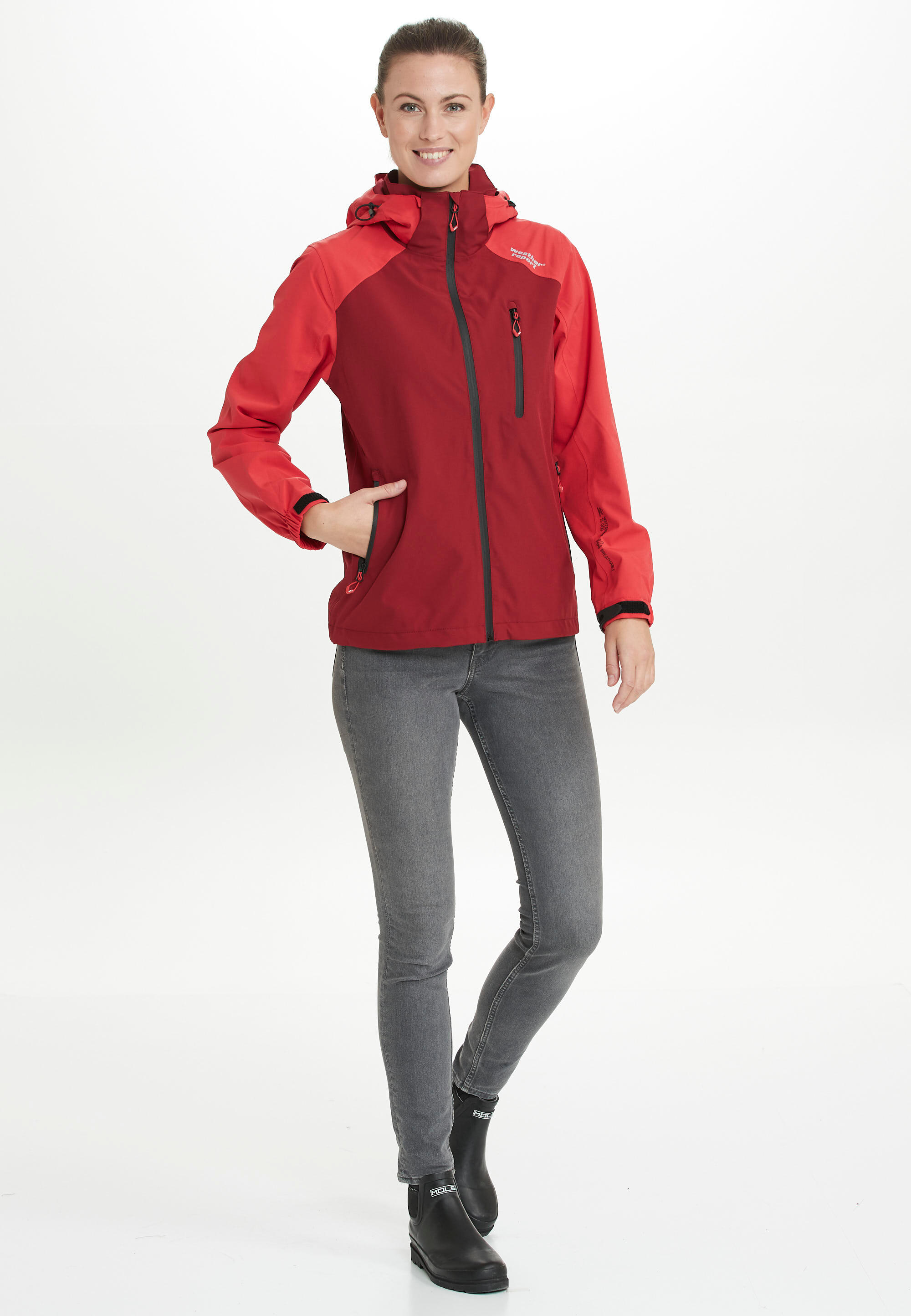 Veste imperméable femme Weather Report Camelia 5/5