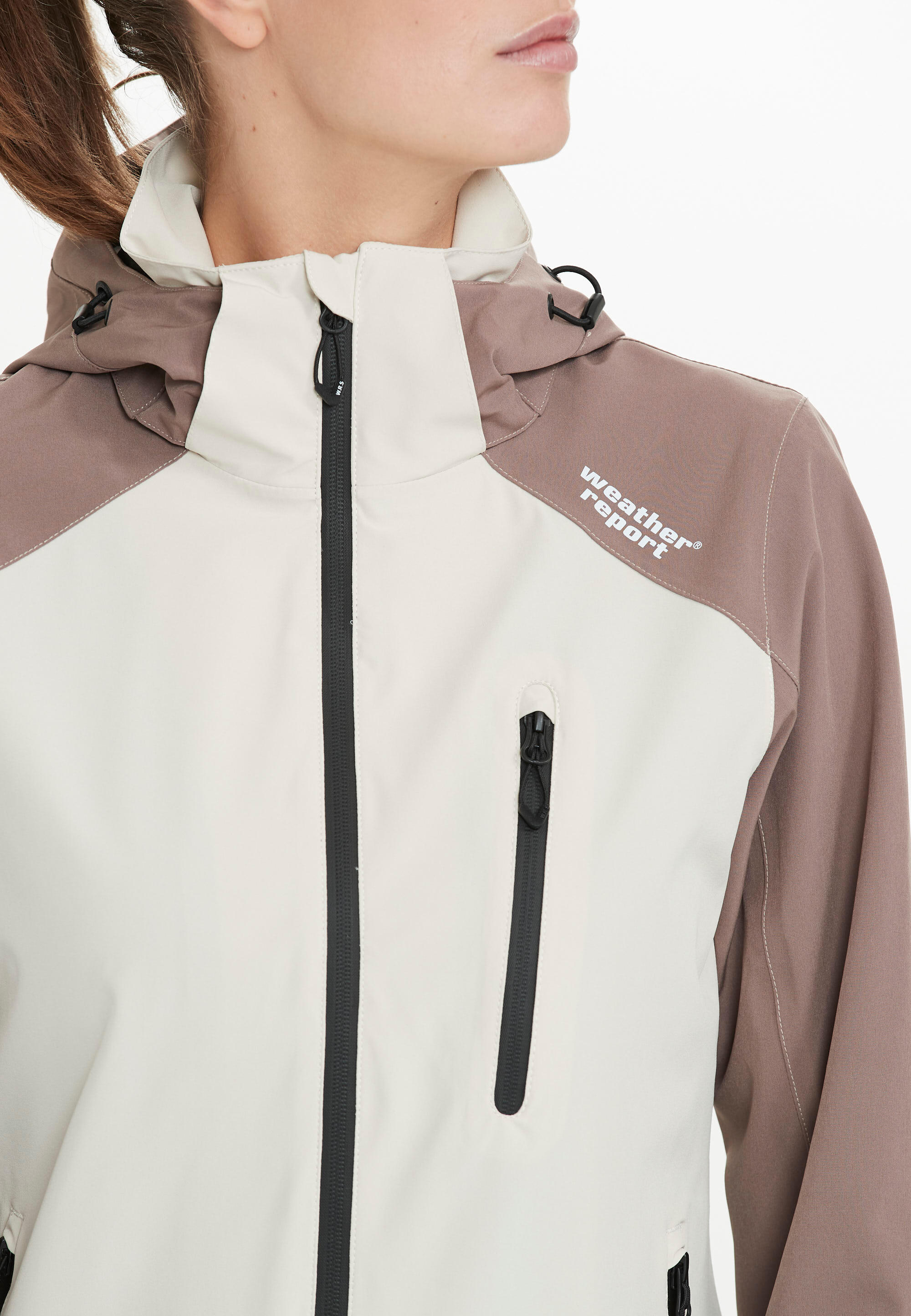 Veste imperméable femme Weather Report Camelia 4/5
