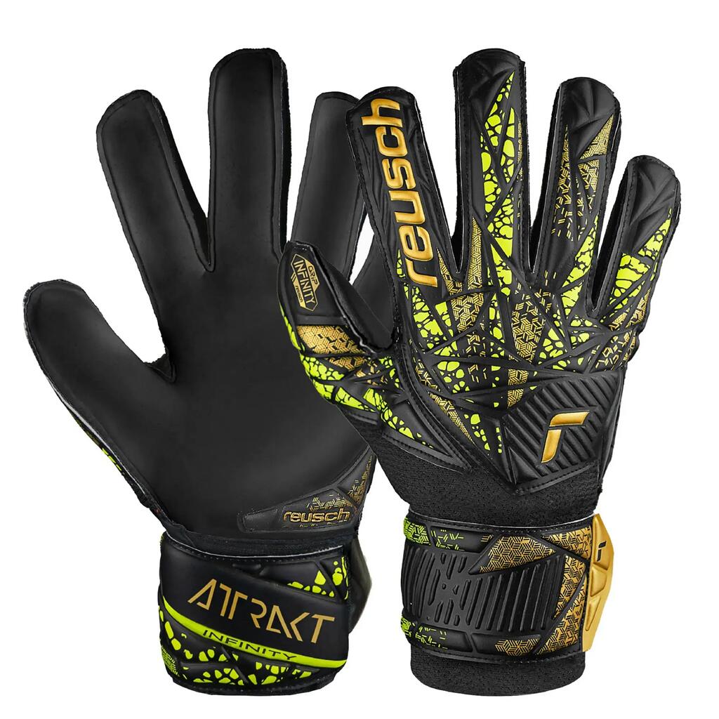 Reusch Attrakt Infinity Finger Support Junior Goalkeeper Gloves