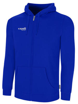 Capelli basics adult zip hoodie voetbalsweater voor heren