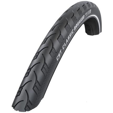 Buitenband Classic Breaker 28 x 1.25" / 32-622 mm anti lek - zwart met reflectie