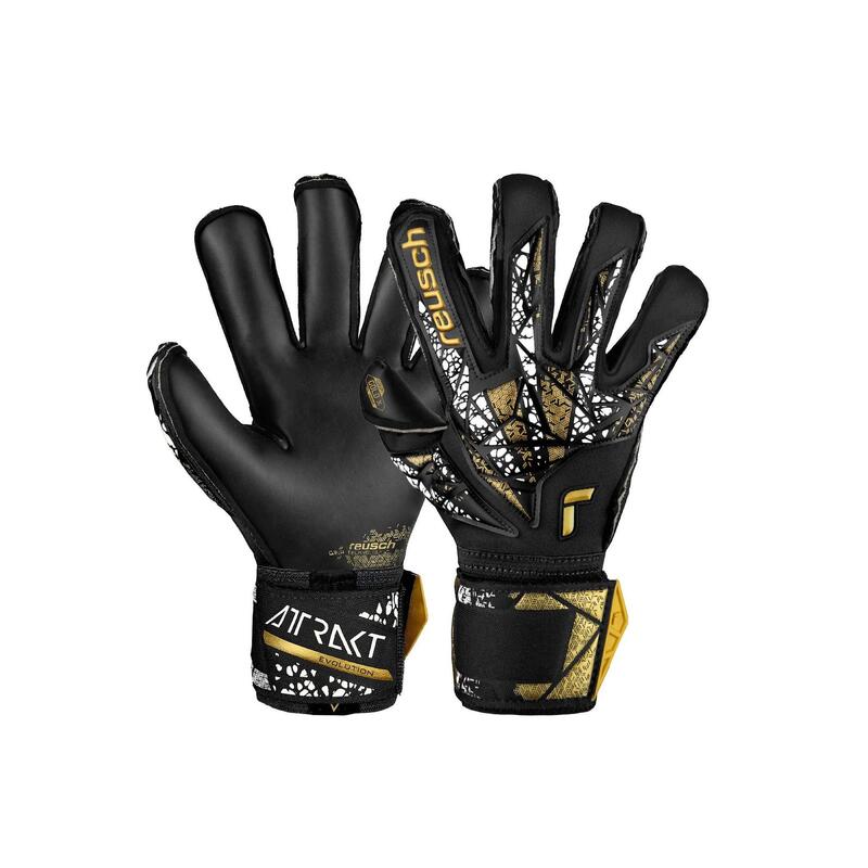 REUSCH Attrakt Gold X Evolution Cut Finger Support kapus kesztyű