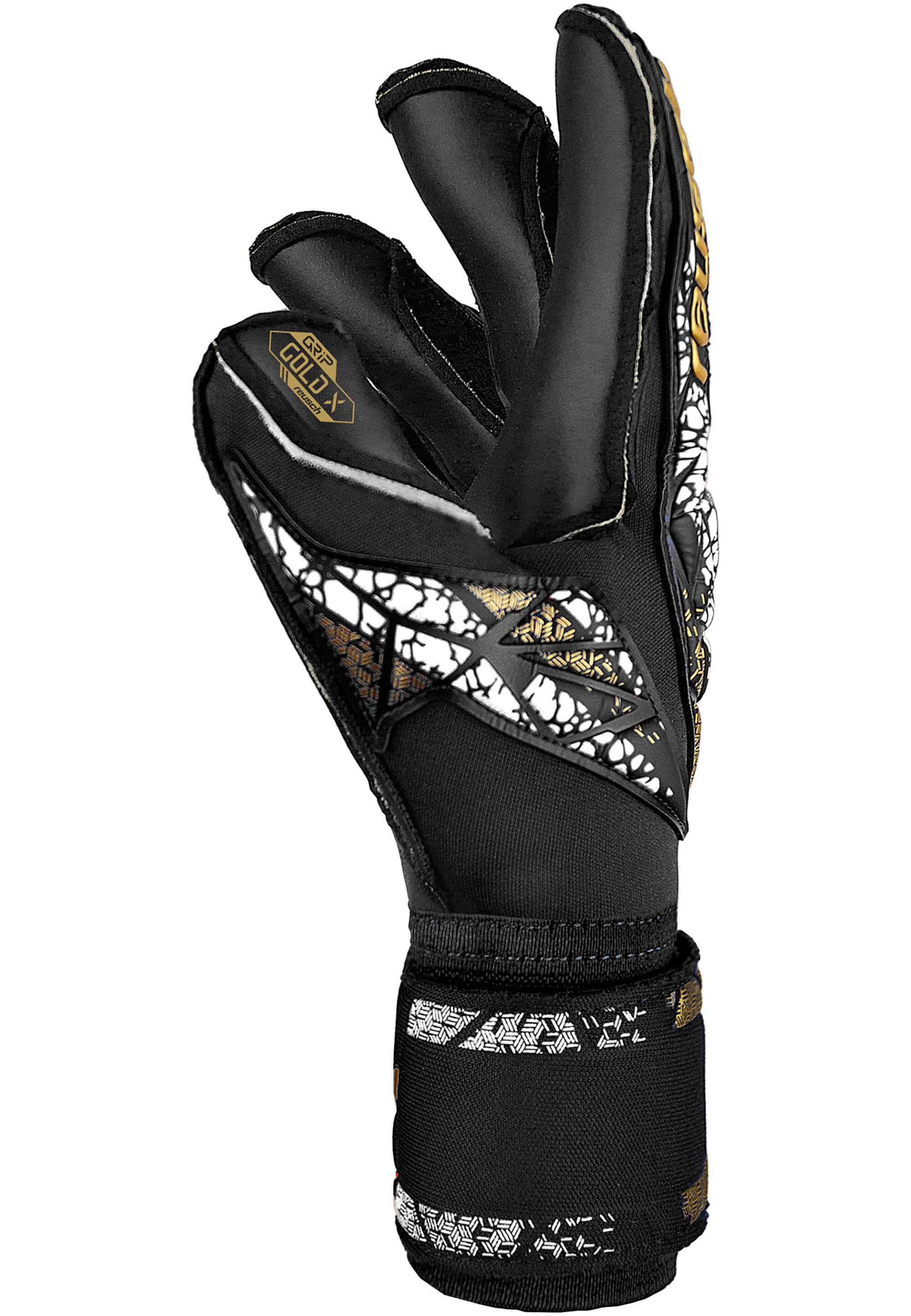 Reusch Attrakt Gold X Evolution Cut Finger Support Goalkeeper Gloves 3/7