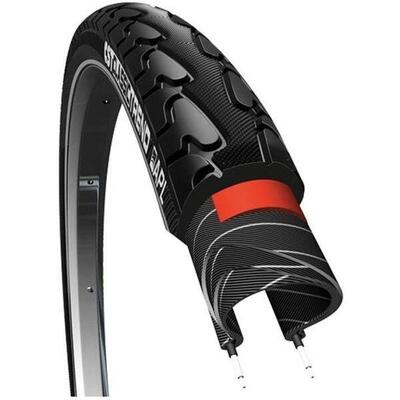 Buitenband trend 28 x 1,40" / 37-622 mm - zwart met reflectie
