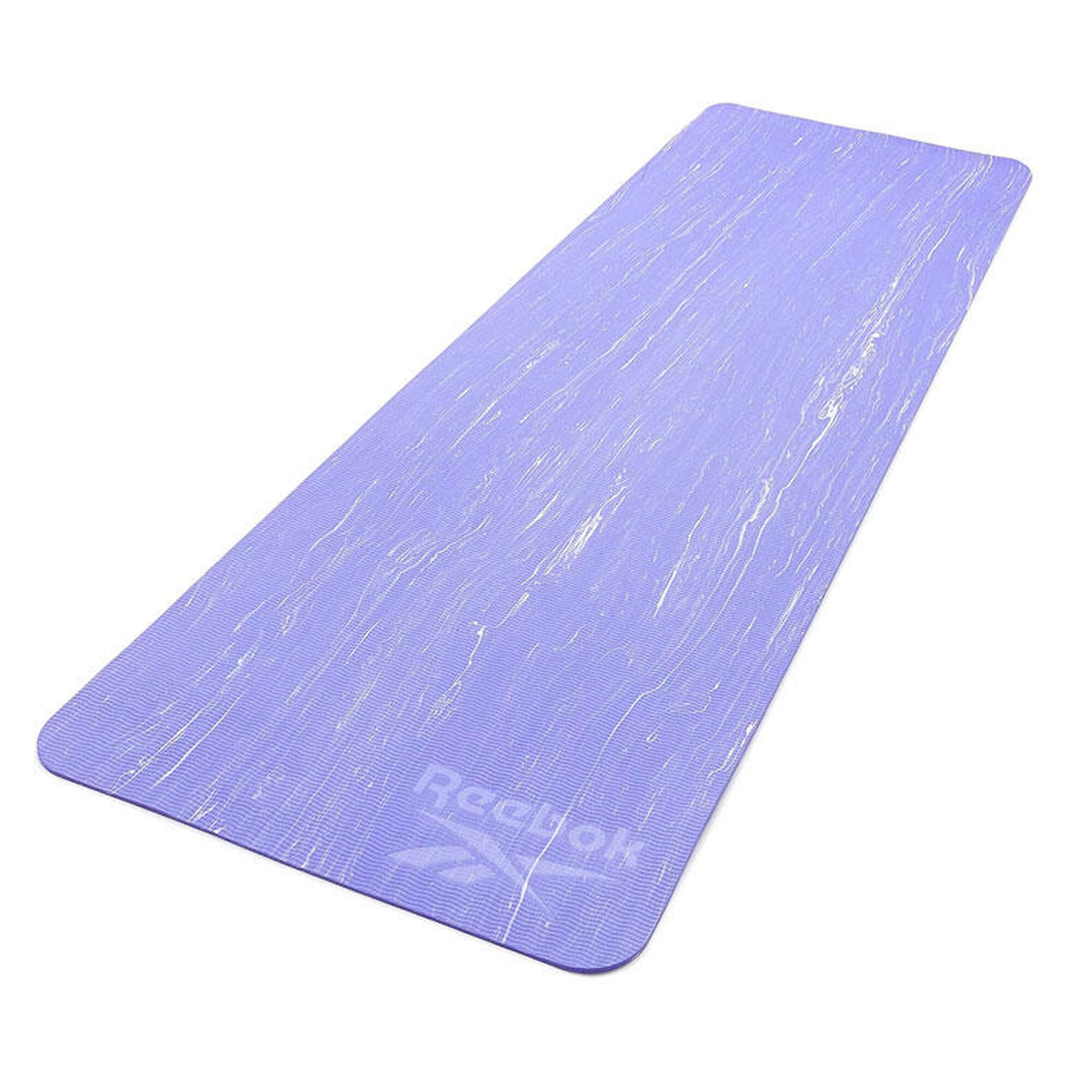 Tappetino Yoga Reebok Camo - 5mm - Blu/Lilla