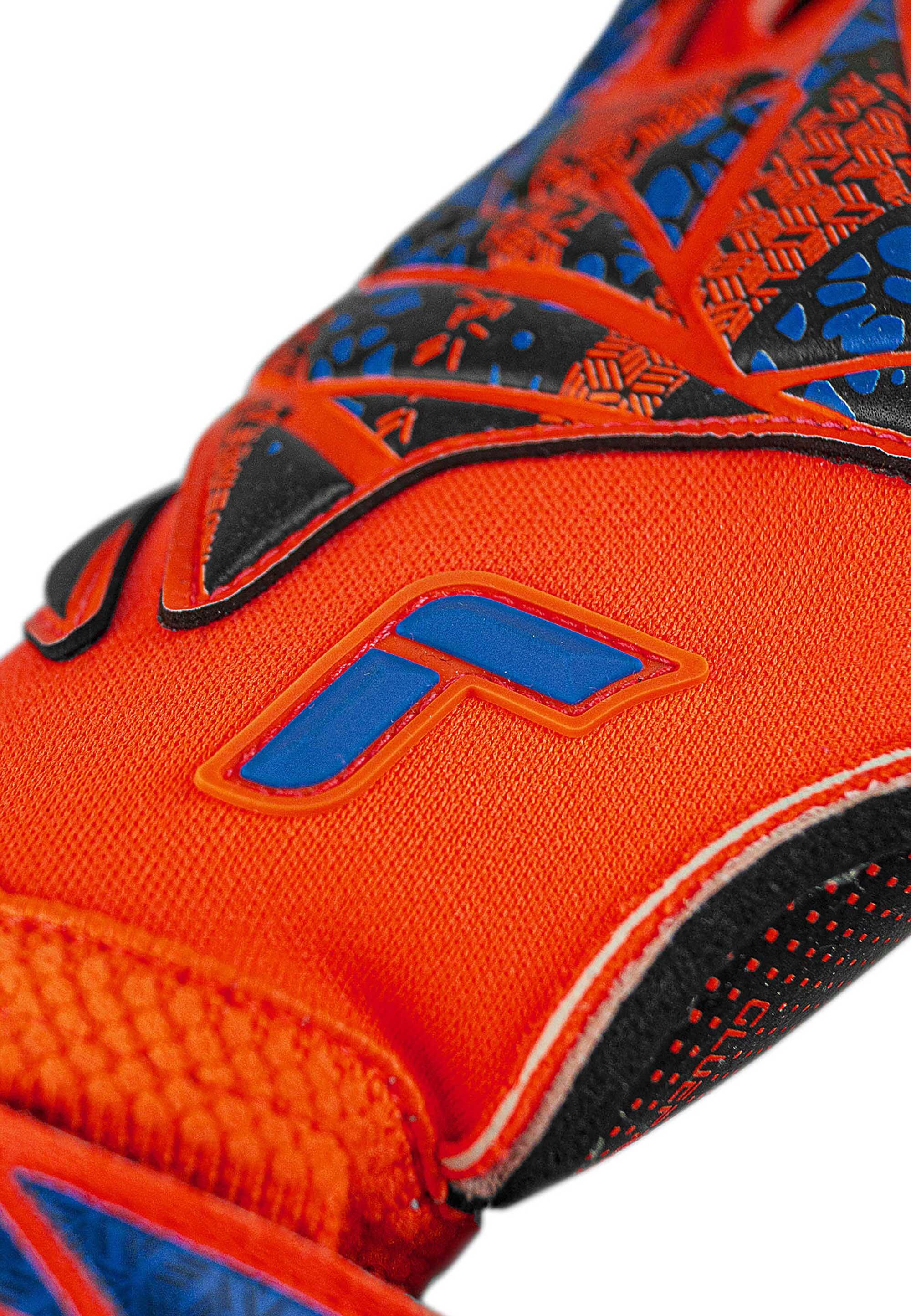 Reusch Attrakt X Evolution GluePrint Hyper Orange 5/8