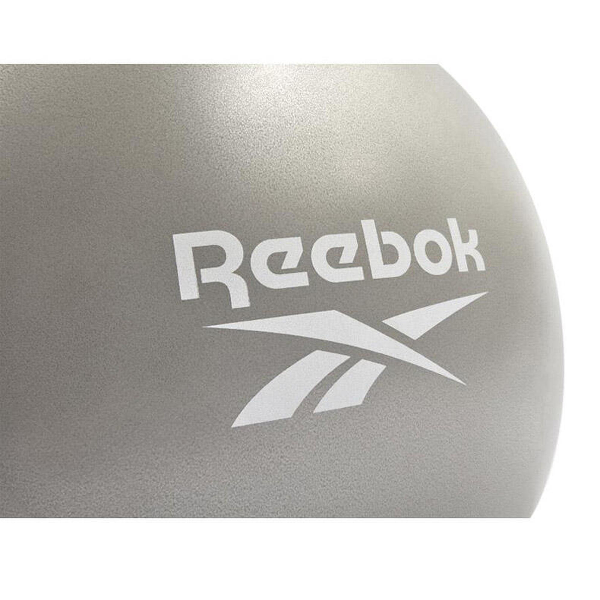 Piłka gimnastyczna Reebok 65 cm szara