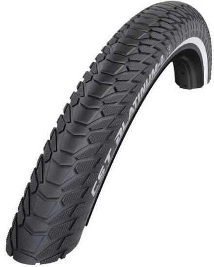Opona Platinum E 28 X 1.60" /42-622Mm - Czarna Z Odblaskiem