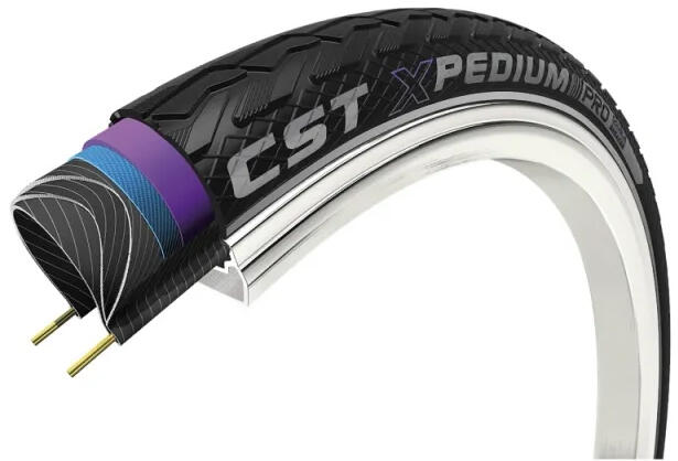 CST Pneumatico CST Xpedium Pro 28 x 1 3/8 riflettente.