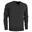 Merinowollpullover mit VAusschnitt Herren Schwarzer Onyx