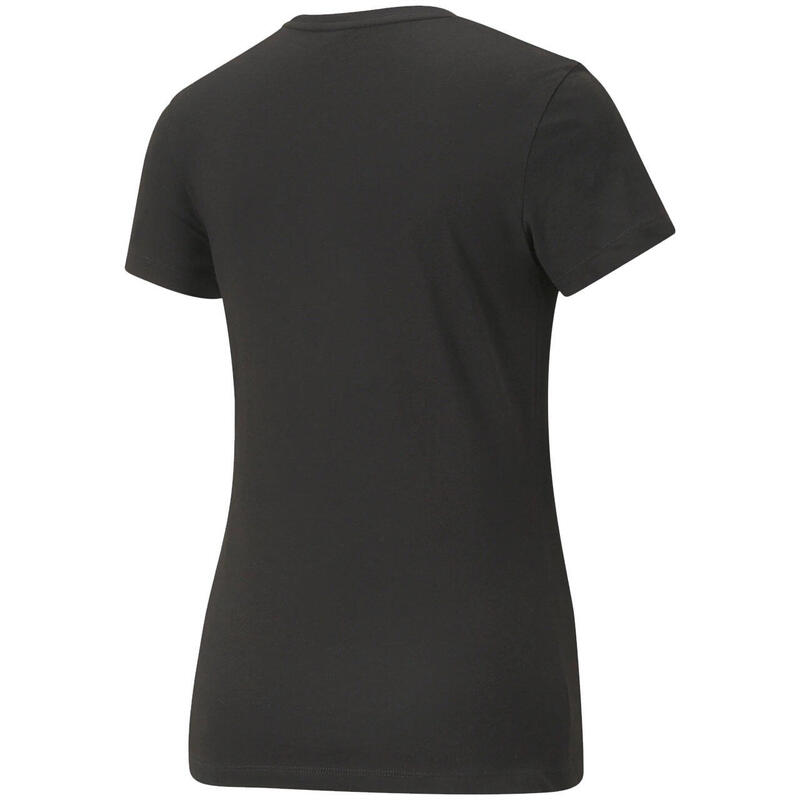 Tricou Sport cu Mânecă Scurtă Puma Essentials+ Embroidery Negru