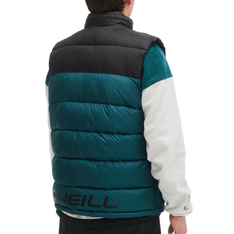 O'NEILL O'NEILL Jassen O'RIGINALS PUFFER BODYWARMER HEREN Deep Teal Colour Block