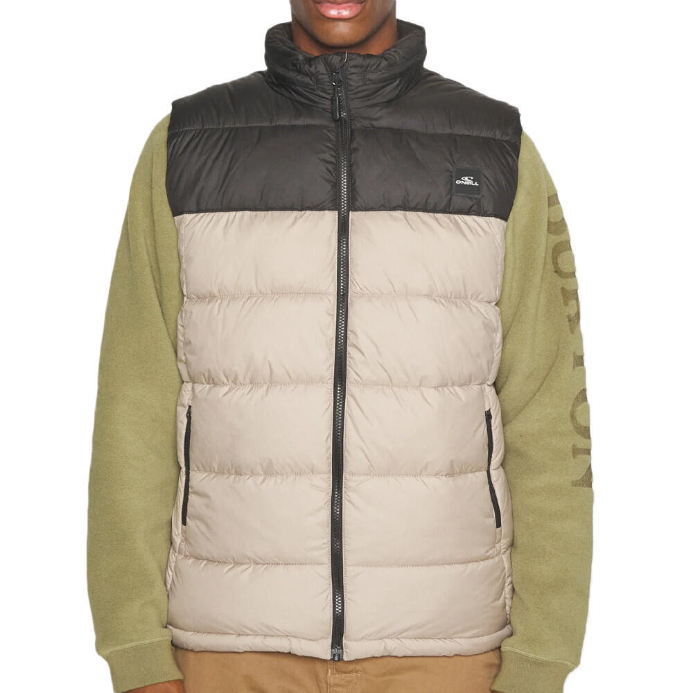 O'Neill - Doudoune Sans Manches Beige Homme O'Neill O'Riginals Puffer - Gilet Sans Manche - Blanc|noir - 38 S - Decathlon