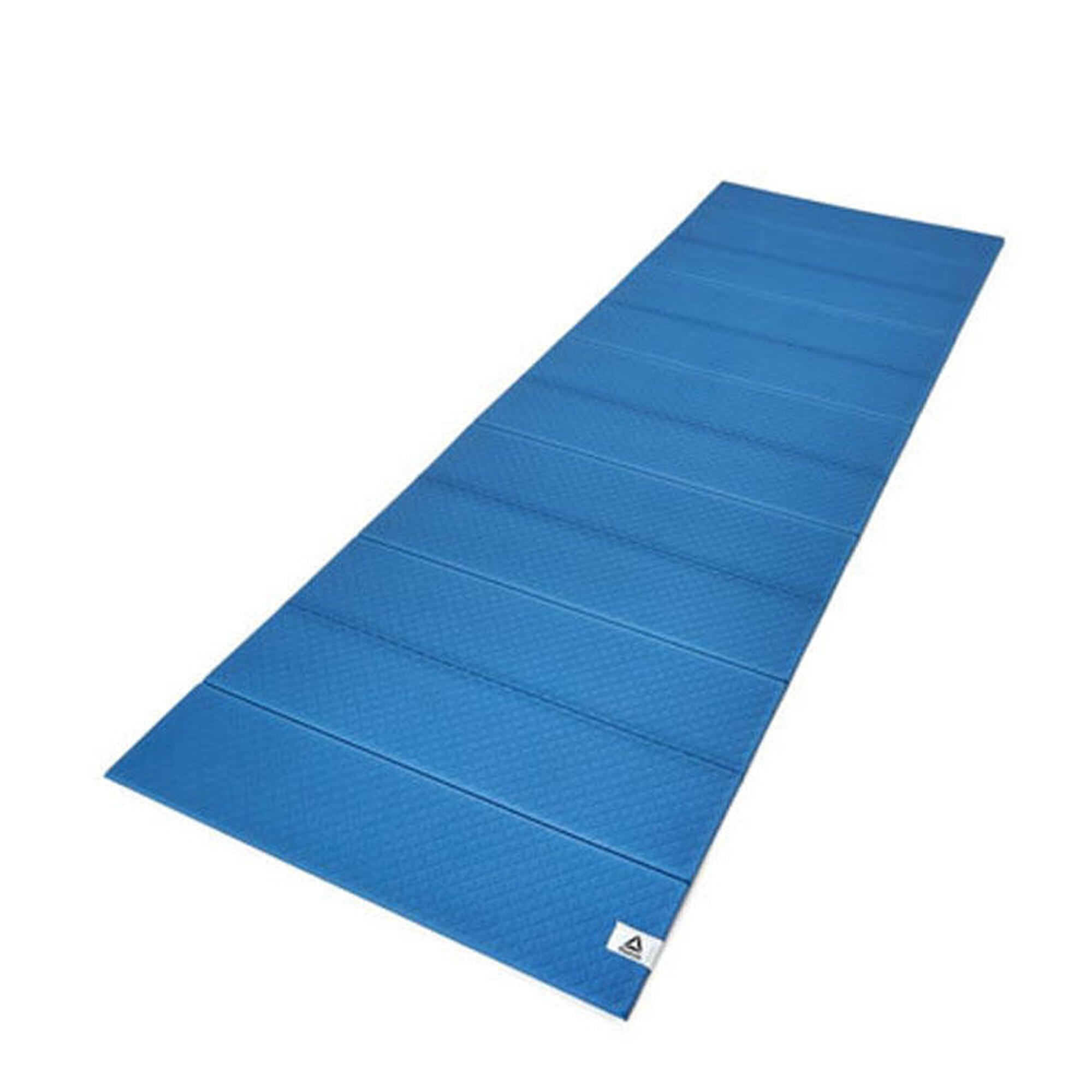 Tappetino Yoga pieghevole Reebok - 6 mm - Blu