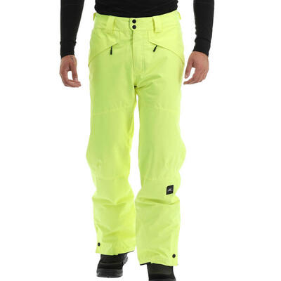 Broek o'neill hammer ski geel waterdicht ademend