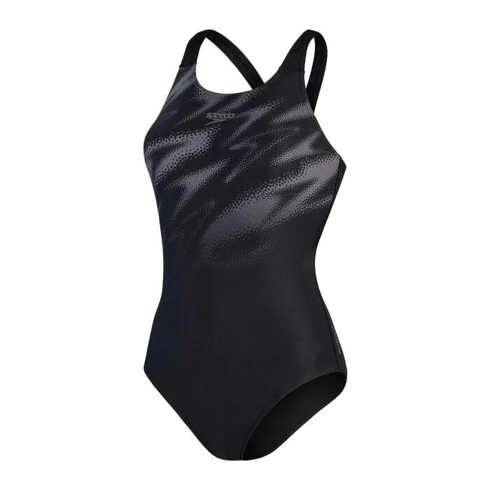 Speedo HyperBoom Placement Muscleback Swimsuit - Black SPEEDO | Decathlon