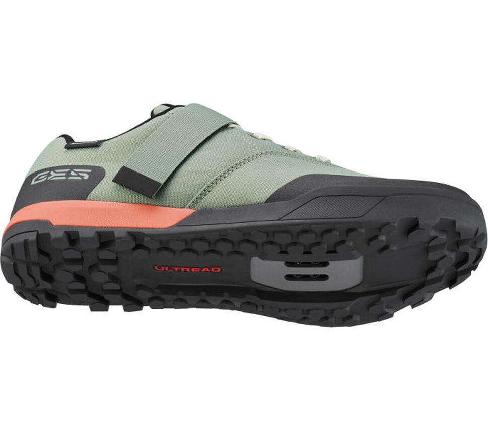 MTB - Buty rowerowe GE500, jasnozielone