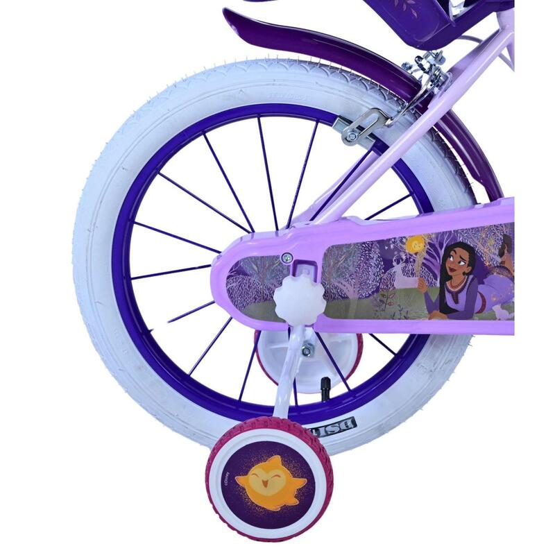 VOLARE BICYCLES Kinderfahrrad  Disney Wish, 16  Zoll, ohne Rücktrittbremse