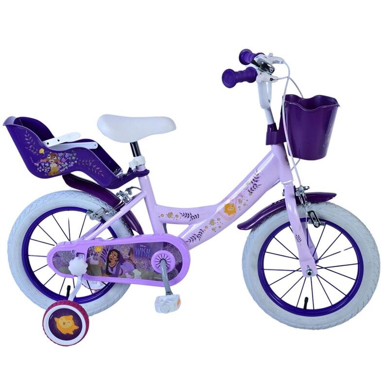 VOLARE BICYCLES Kinderfahrrad  Disney Wish, 14  Zoll, ohne Rücktrittbremse