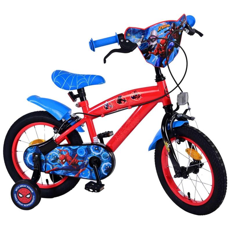 VOLARE BICYCLES Kinderfahrrad Ultimate Spider-Man  14 Zoll, ohne Rücktrittbremse