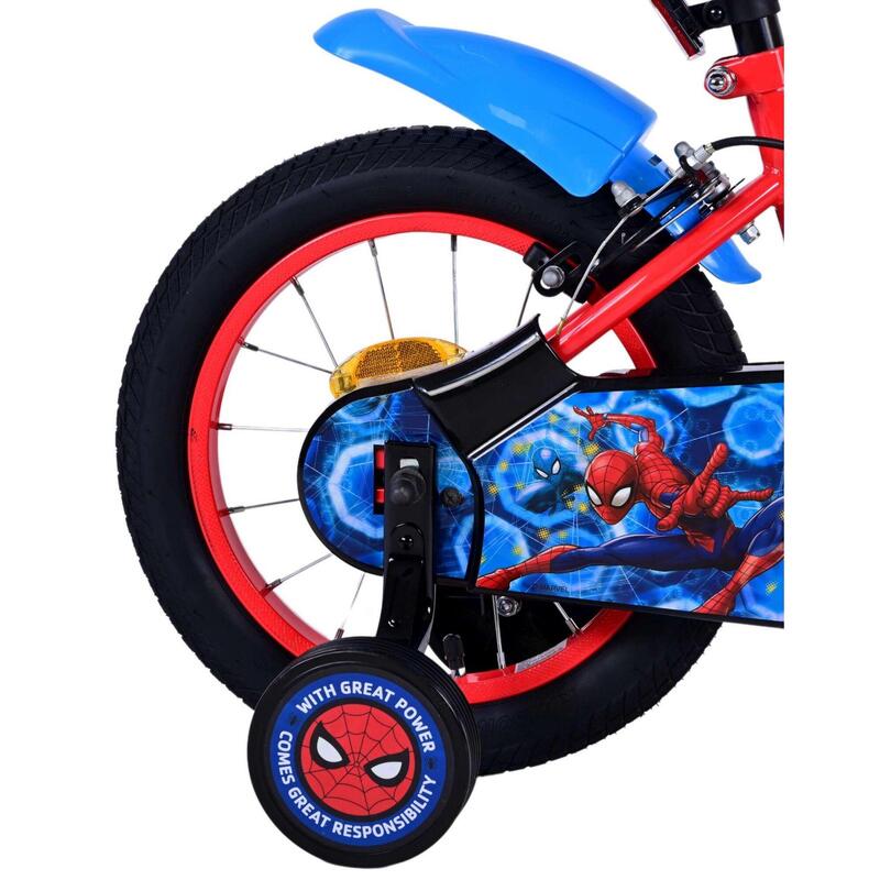 Ultimate Spider Spider Man 14 Inch Bike Bicicleta Pentru Copii