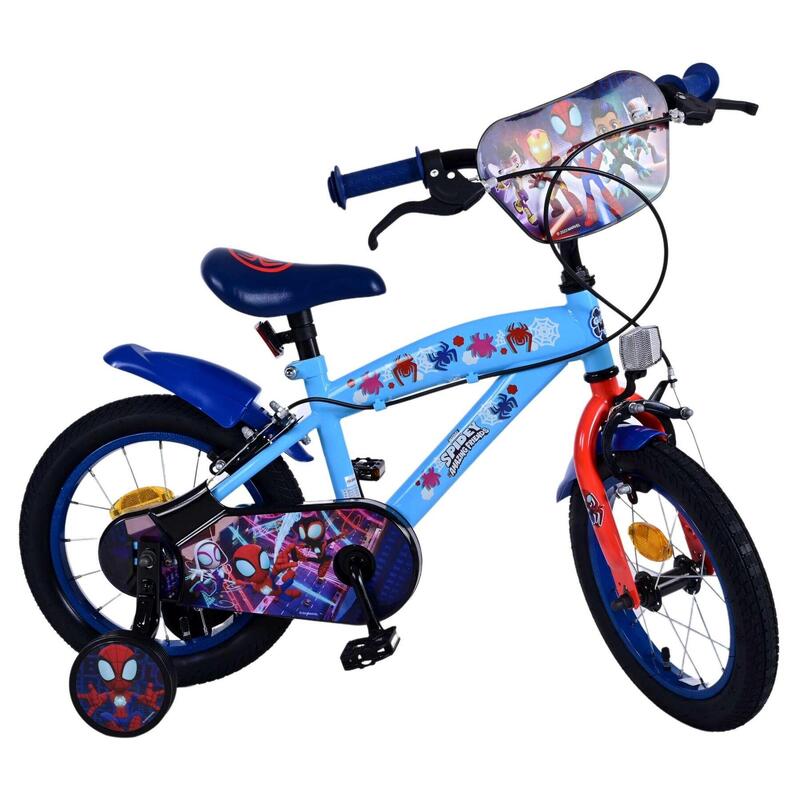 VOLARE BICYCLES Spidey kinderfiets, 14 inch, zonder terugtraprem