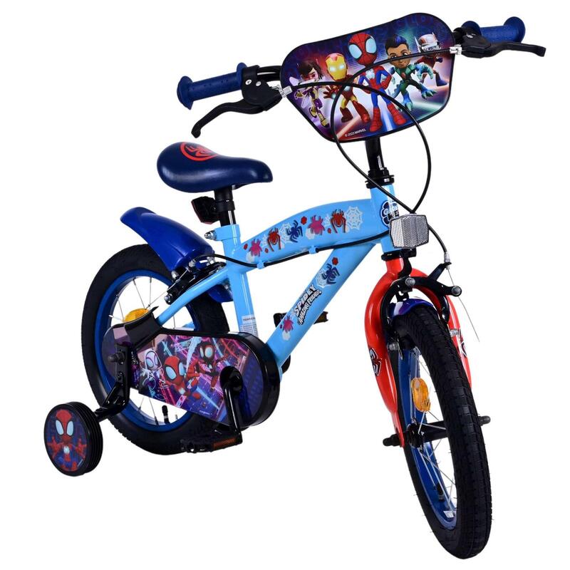 VOLARE BICYCLES Spidey kinderfiets, 14 inch, zonder terugtraprem